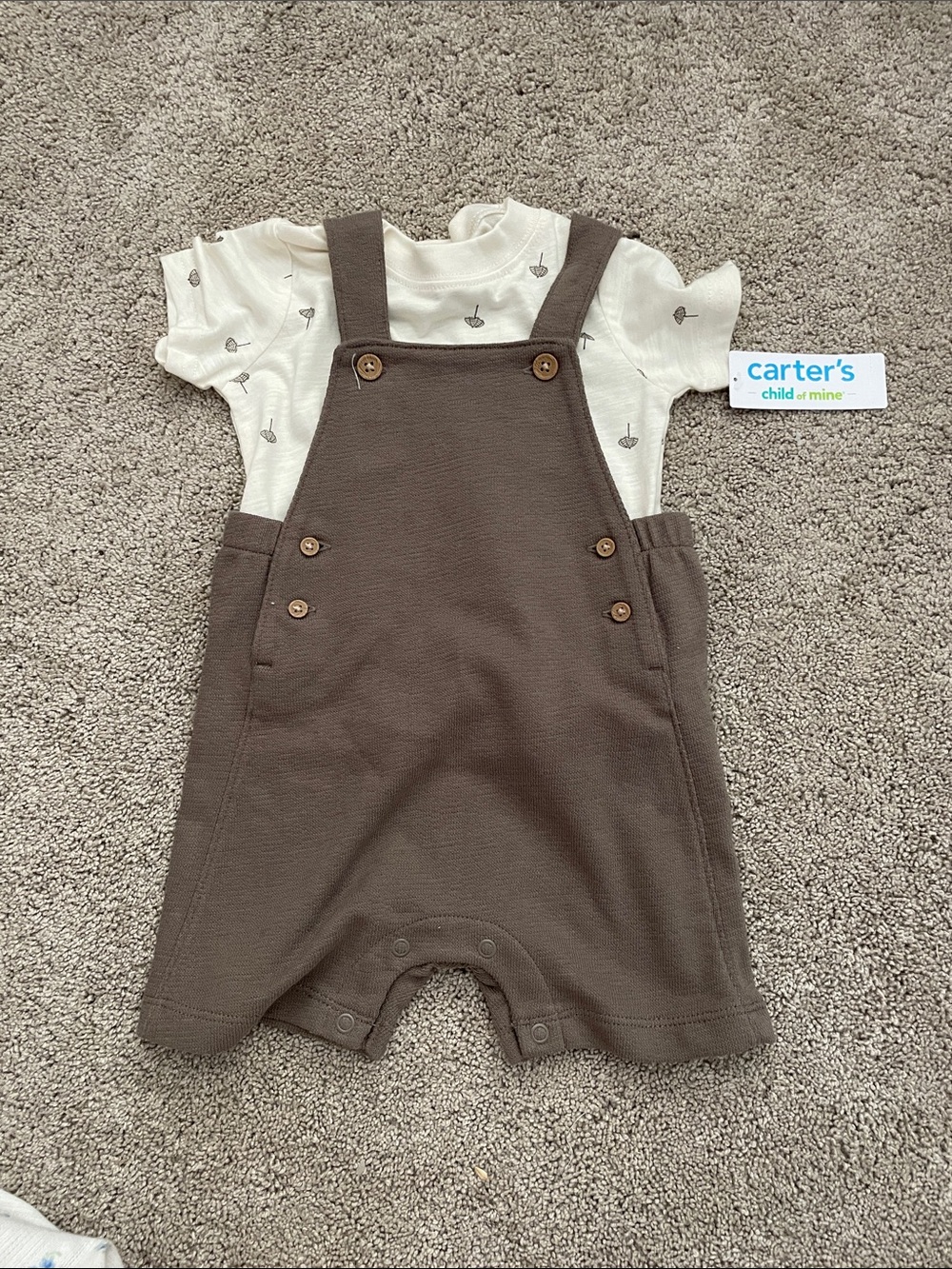 Carters Overall Outfit